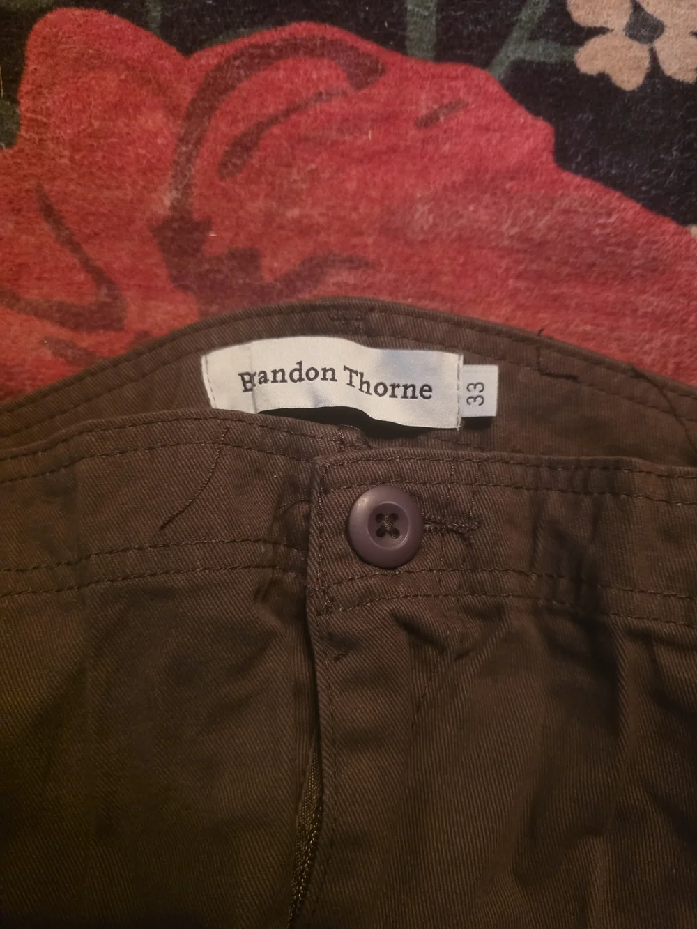 Men's Brown Cargo Pants - Unbranded